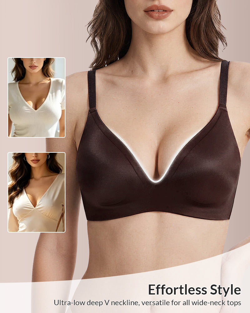 Curvvvy™ Nahtloser kabelloser Push-up-BH – Schwereloser Komfort für jeden Tag