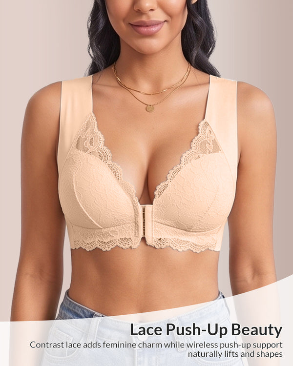 Curvvvy™ Sujetador sin Aros de Puntos de Gel sin Costuras - Camiseta Lisa y Cómoda