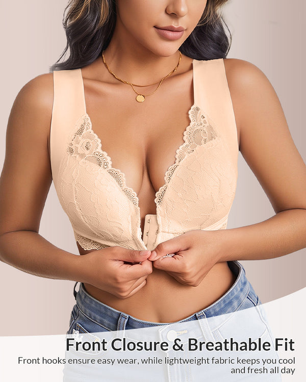 Curvvvy™ Sujetador sin Aros de Puntos de Gel sin Costuras - Camiseta Lisa y Cómoda