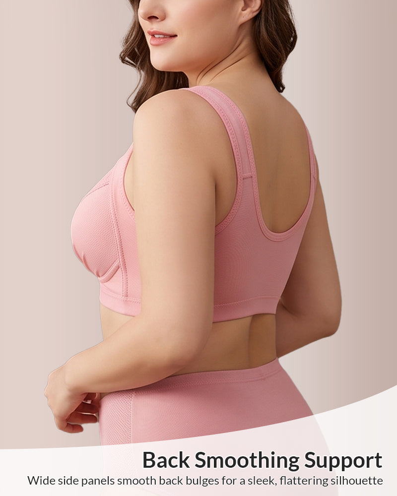 Curvvvy™ Sujetador sin Aros de Puntos de Gel sin Costuras - Camiseta Lisa y Cómoda