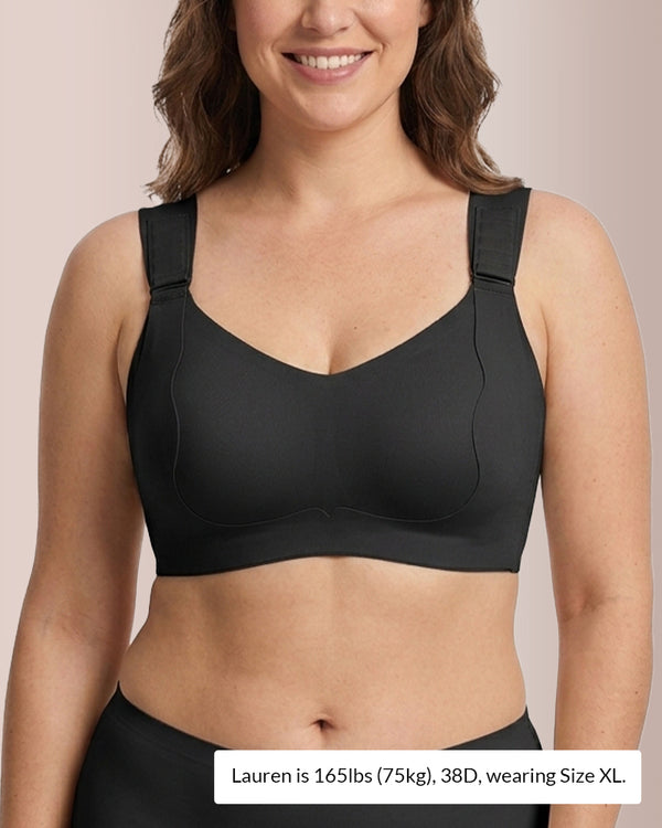 Curvvvy™ Wirefree Adjustable Seamless Minimizer Bra