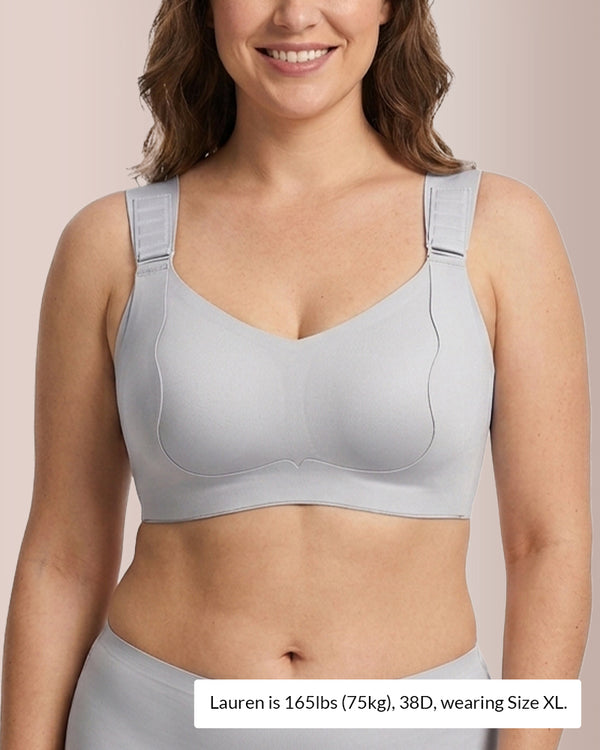 Curvvvy™ Wirefree Adjustable Seamless Minimizer Bra