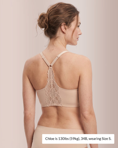 Curvvvy™ Soutien-gorge Confort Sans Couture à Col V Festonné