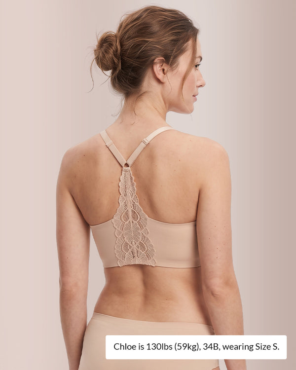 Curvvvy™ Soutien-gorge Confort Sans Couture à Col V Festonné