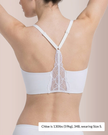 Curvvvy™ Soutien-gorge Confort Sans Couture à Col V Festonné