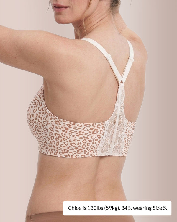 Curvvvy™ Soutien-gorge Confort Sans Couture à Col V Festonné