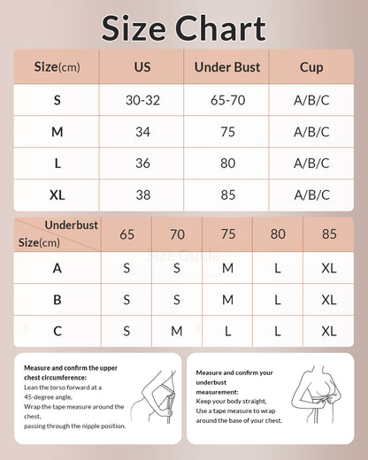 Curvvvy™ Trägerloser Push-up-BH mit Frontverschluss