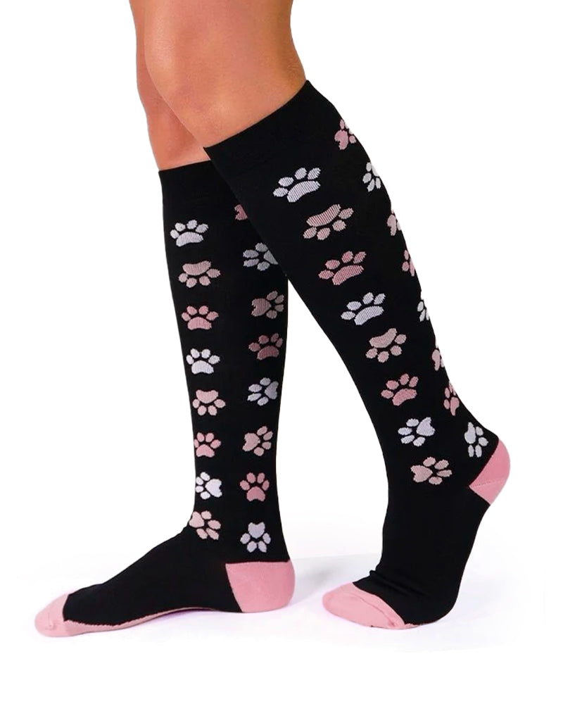 Curvvvy™ Knee-High Athletic Compression Socks