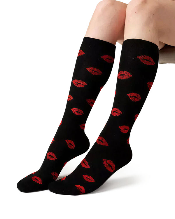 Curvvvy™ Knee-High Athletic Compression Socks