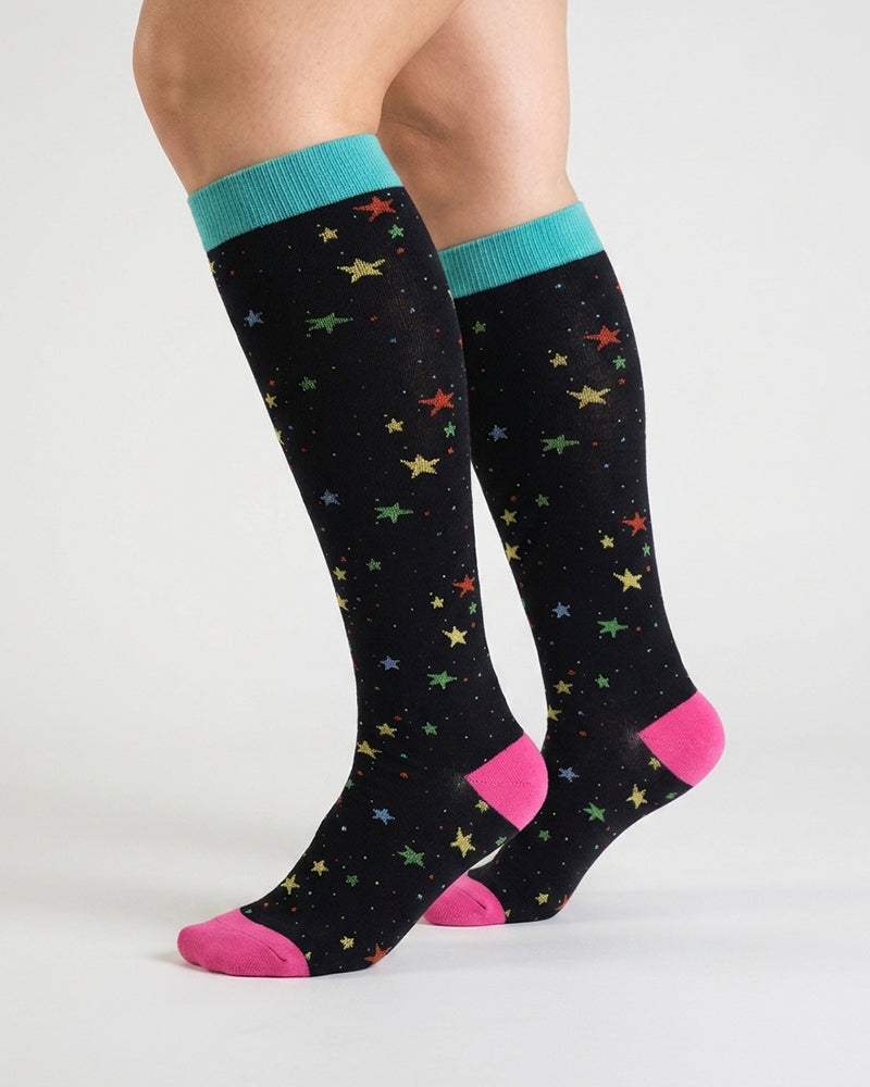 Curvvvy™ Performance Knee-High Compression Socks