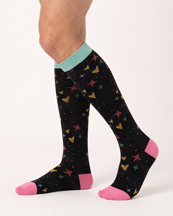 Curvvvy™ Performance Knee-High Compression Socks