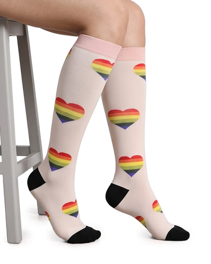 Curvvvy™ Over-the-Knee Compression Sports Socks