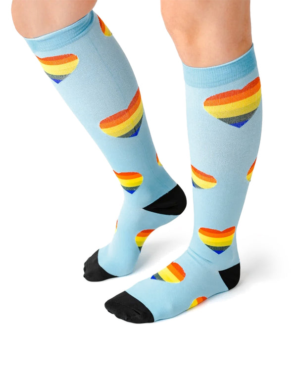 Curvvvy™ Over-the-Knee Compression Sports Socks