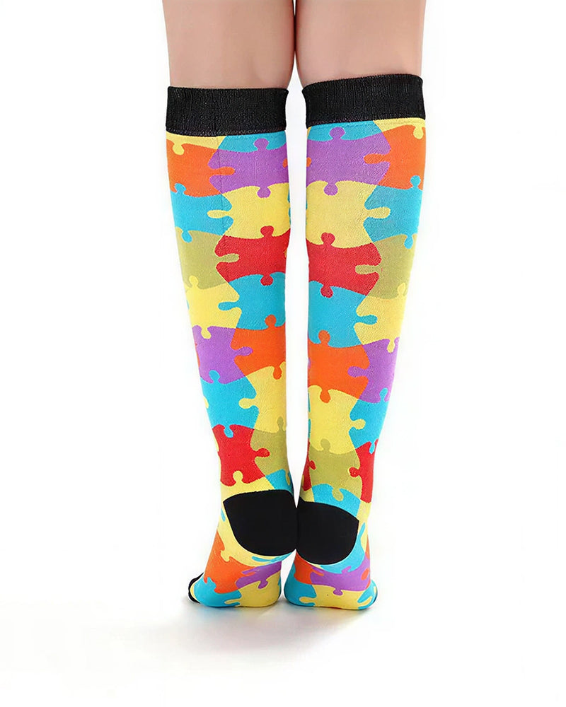 Curvvvy™ Over-the-Knee Compression Sports Socks