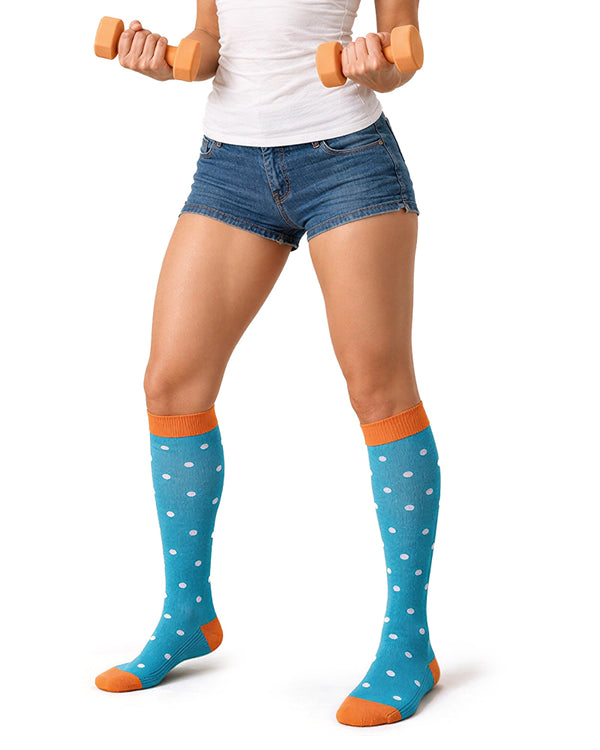 Curvvvy™ Knee-High Compression Sports Socks