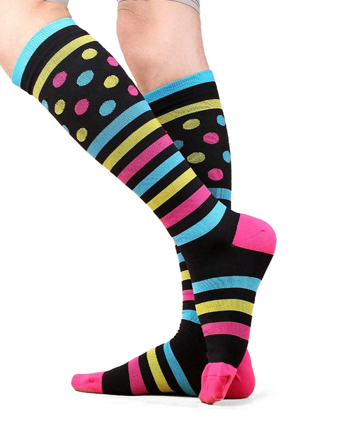 Curvvvy™ Knee-High Compression Sports Socks