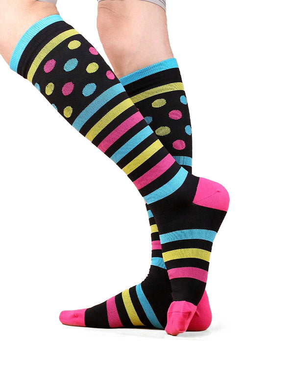 Curvvvy™ Knee-High Compression Sports Socks