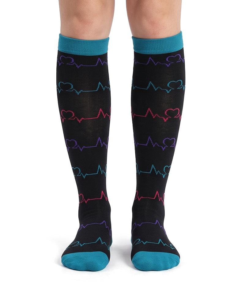 Curvvvy™ Knee-High Compression Socks