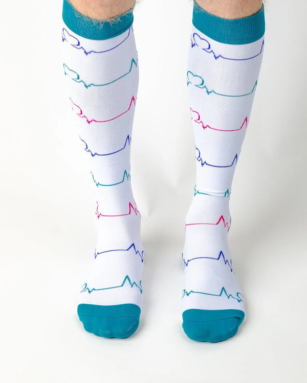Curvvvy™ Knee-High Compression Socks