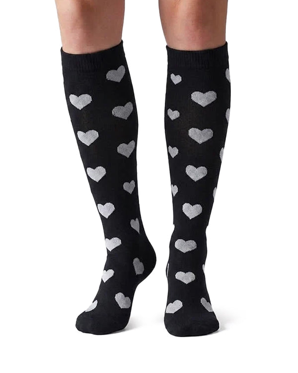 Curvvvy™ Patterned Knee-High Compression Socks
