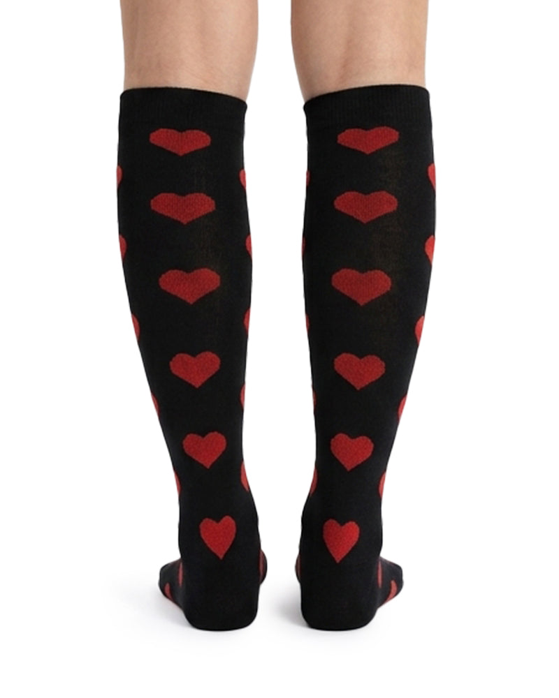 Curvvvy™ Patterned Knee-High Compression Socks