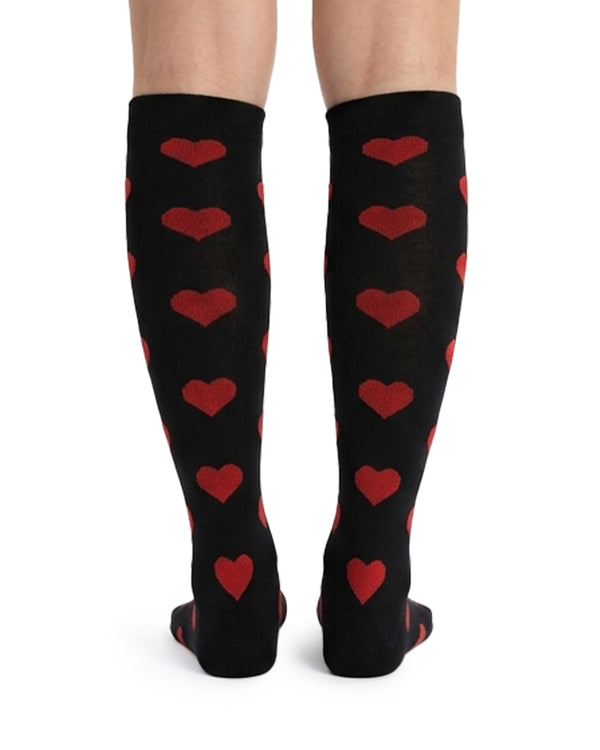 Curvvvy™ Patterned Knee-High Compression Socks