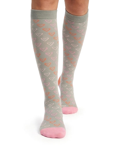 Curvvvy™ Patterned Knee-High Compression Socks