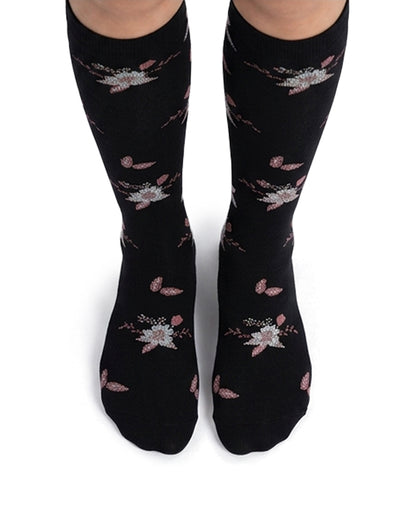 Curvvvy™ Patterned Compression Knee-High Socks