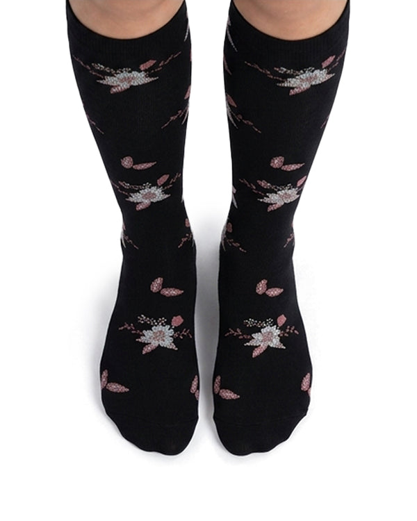 Curvvvy™ Patterned Compression Knee-High Socks