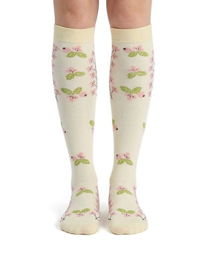 Curvvvy™ Patterned Compression Knee-High Socks