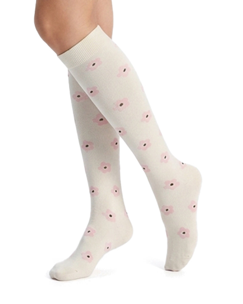 Curvvvy™ Patterned Compression Knee-High Socks