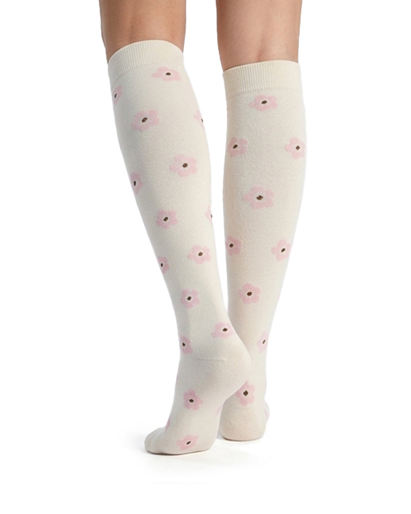 Curvvvy™ Patterned Compression Knee-High Socks
