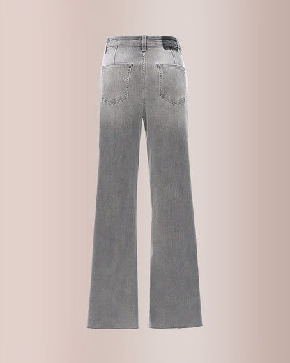 Curvvvy® Stretchy High Waist Wide Leg Jeans Curvvvy-US