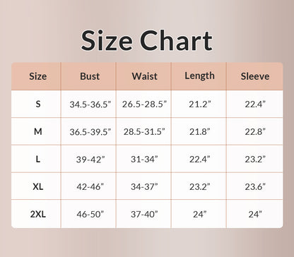 Curvvvy® Women’s Scoop Neck Double-Layer Long Sleeve Slim Top