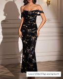 Black Golden Flower