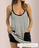 Striped Black