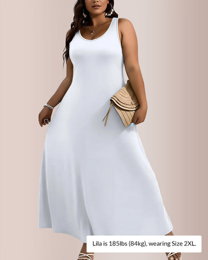 Curvvvy® The Effortless A-Line Maxi Dress - Plus Size