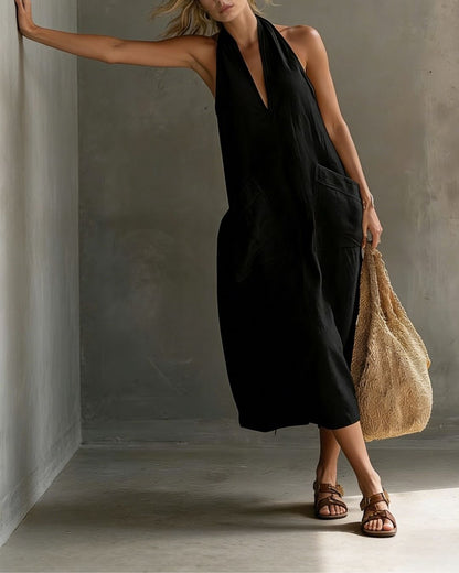 Curvvvy® Halter Maxi Dress