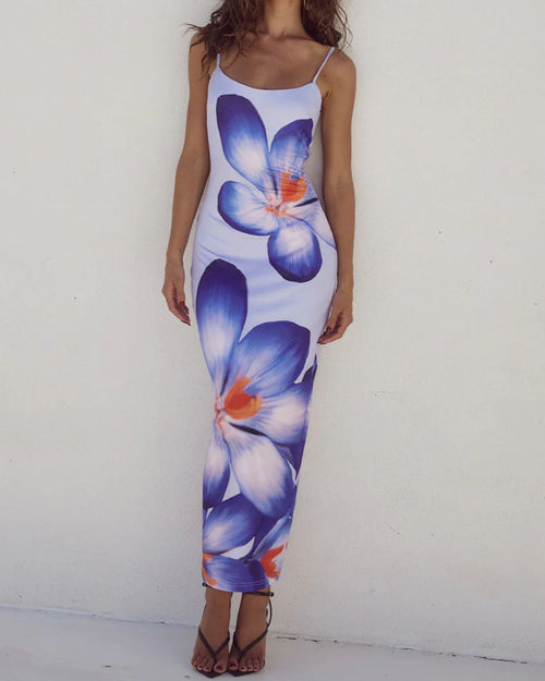 Curvvvy® Deia Midi Dress - Esme Print