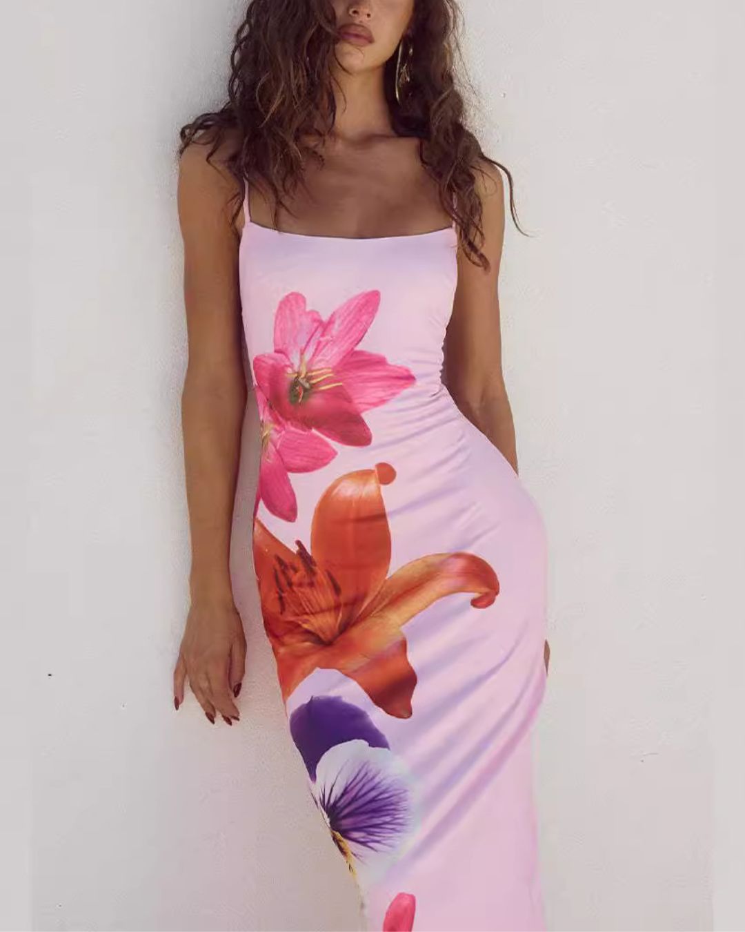 Curvvvy® Deia Midi Dress - Esme Print