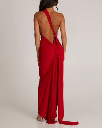 Curvvvy®  Garze Backless Maxi Dress