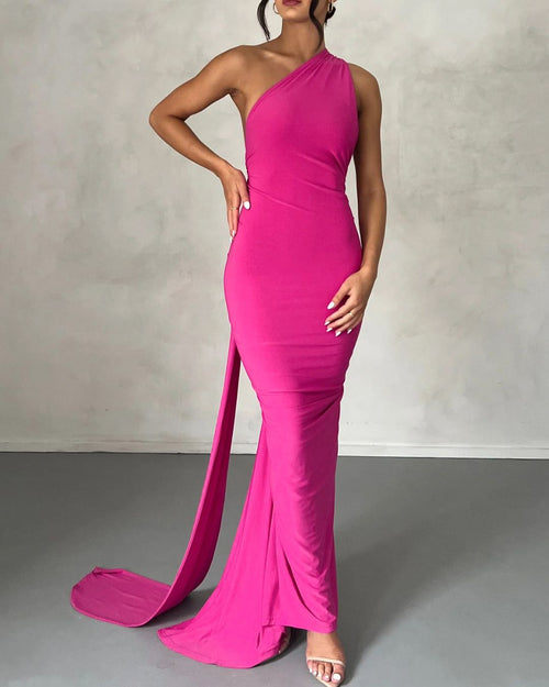 Curvvvy®  Garze Backless Rose Maxi Dress