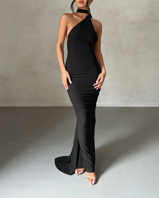 Curvvvy®  Garze Backless Maxi Dress