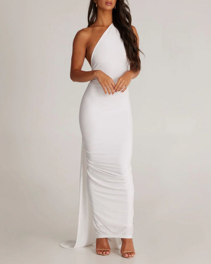 Curvvvy®  Garze Backless Rose Maxi Dress