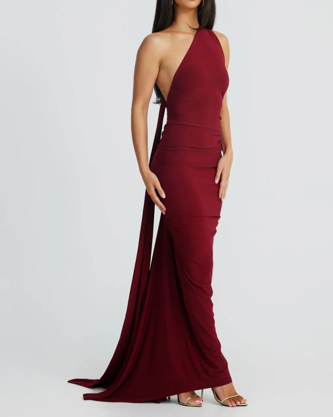 Curvvvy®  Garze Backless Maxi Dress