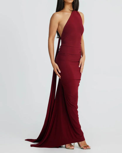 Curvvvy®  Garze Backless Maxi Dress