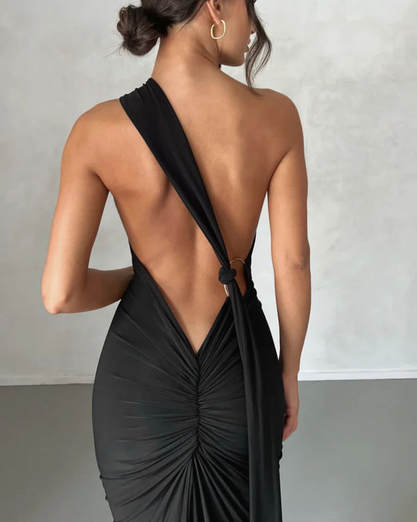 Curvvvy®  Garze Backless Maxi Dress