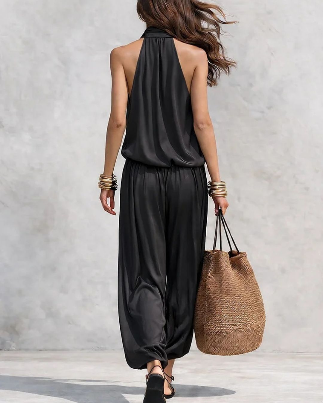 Curvvvy® Nomadic Draped Pants Set