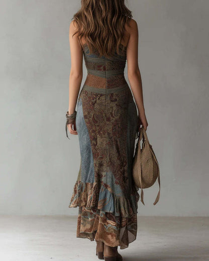 Curvvvy®  Quiet Drape MIdi Dress