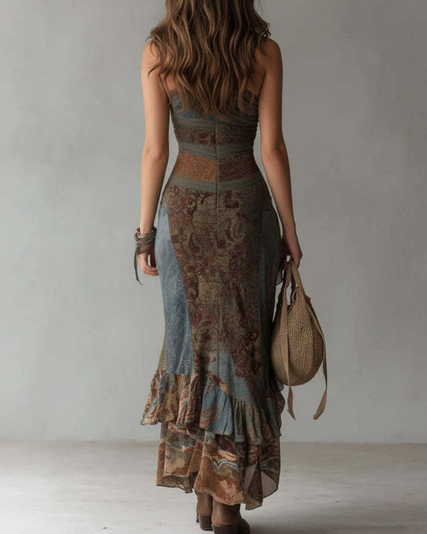 Curvvvy®  Quiet Drape MIdi Dress